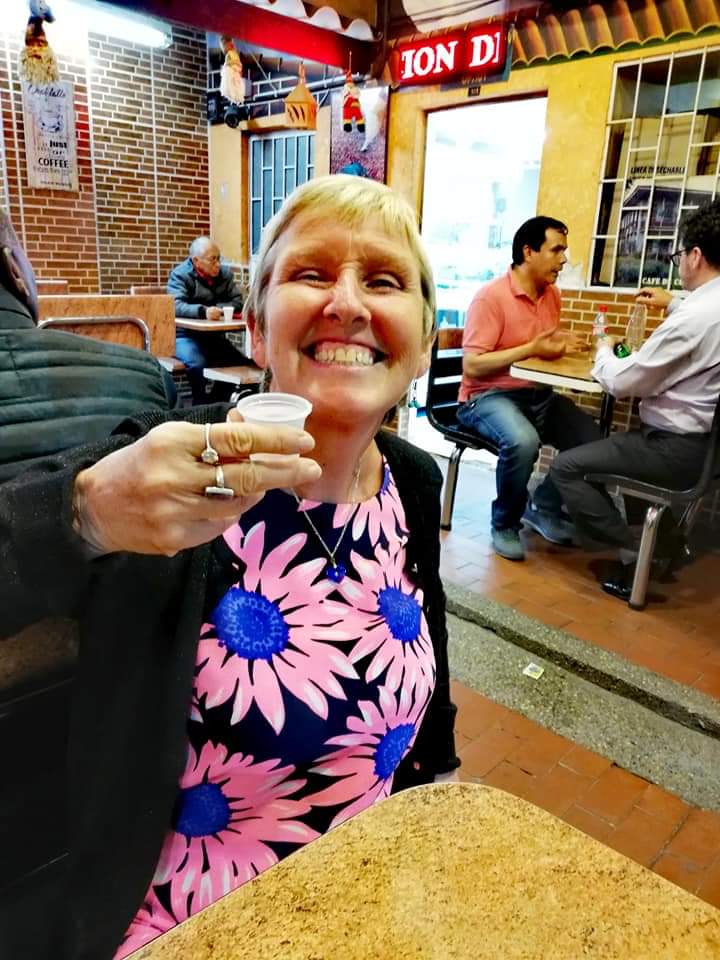 The local firewater in Bogota, Colombia