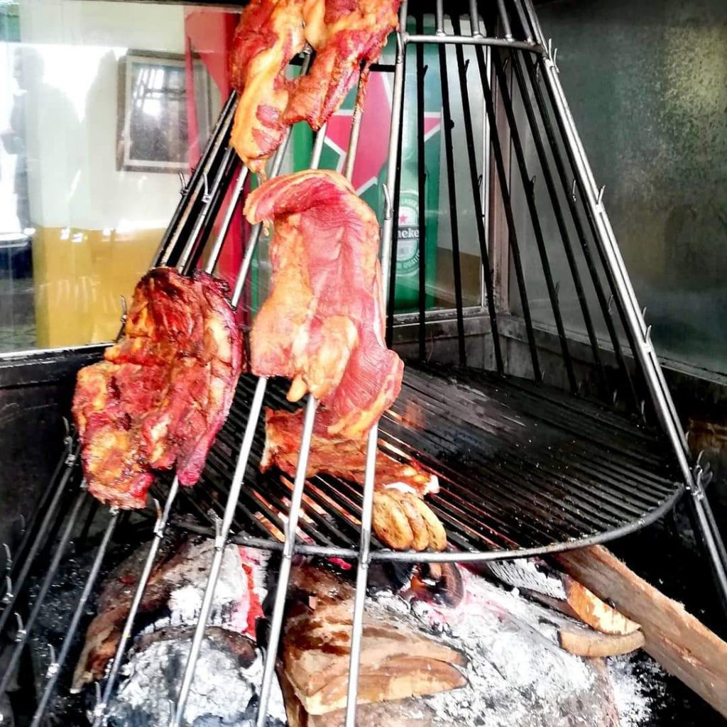 Barbecue Colombian style in Bogota