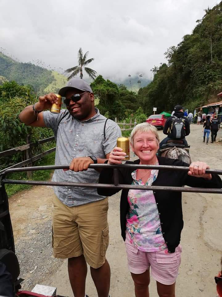 Travelling in style, Cocora valley, Colombia