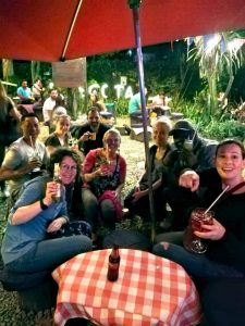 Lovely outside bar in Medellin, Colombia