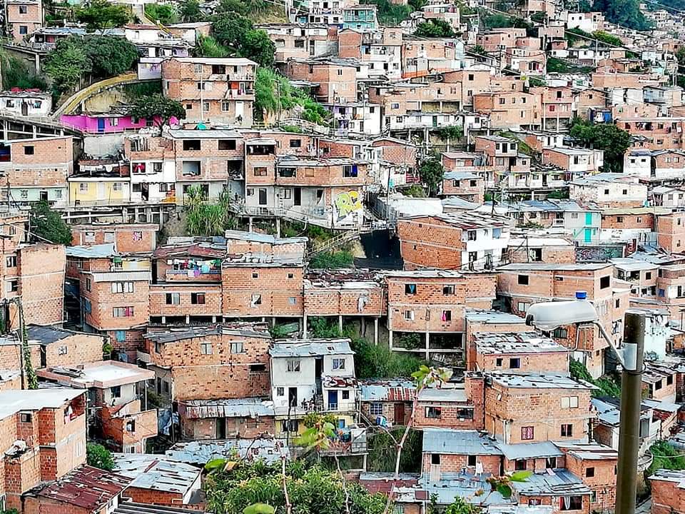 Comuna 13 in Medellin, Colombia