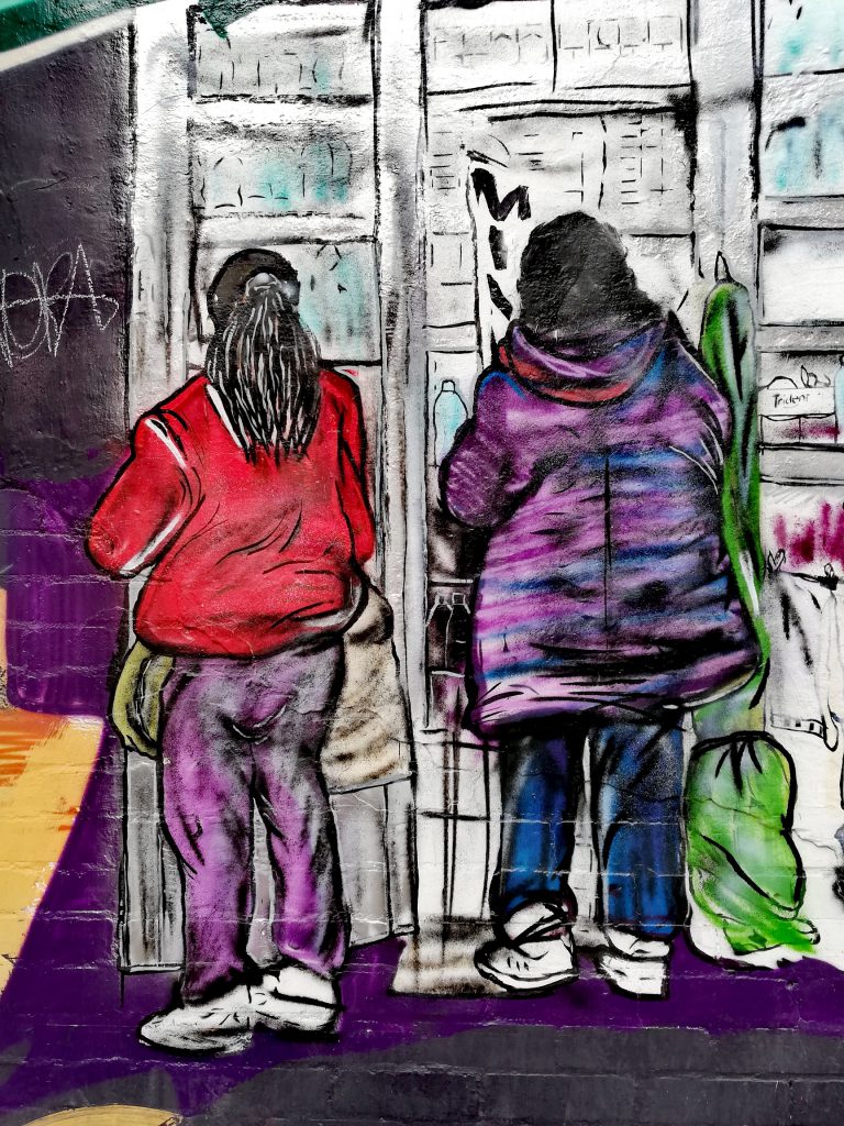 Graffiti tour in Bogota, Colombia