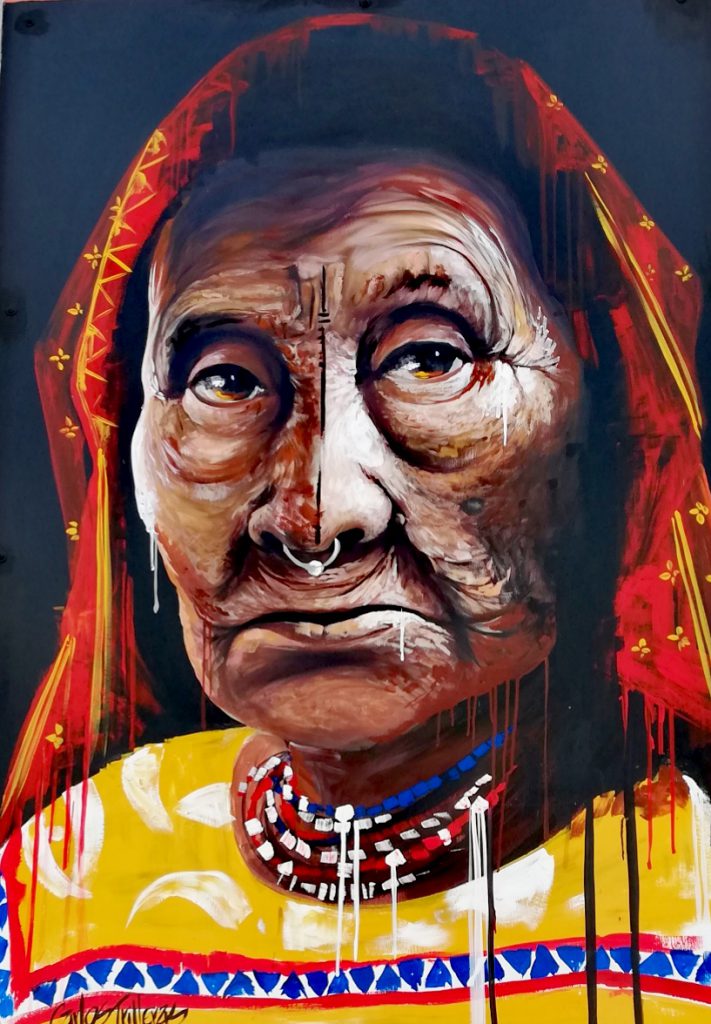 Street art in Bogota, Colombia