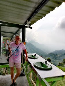 A toilet with a view, Medellin, Colombia