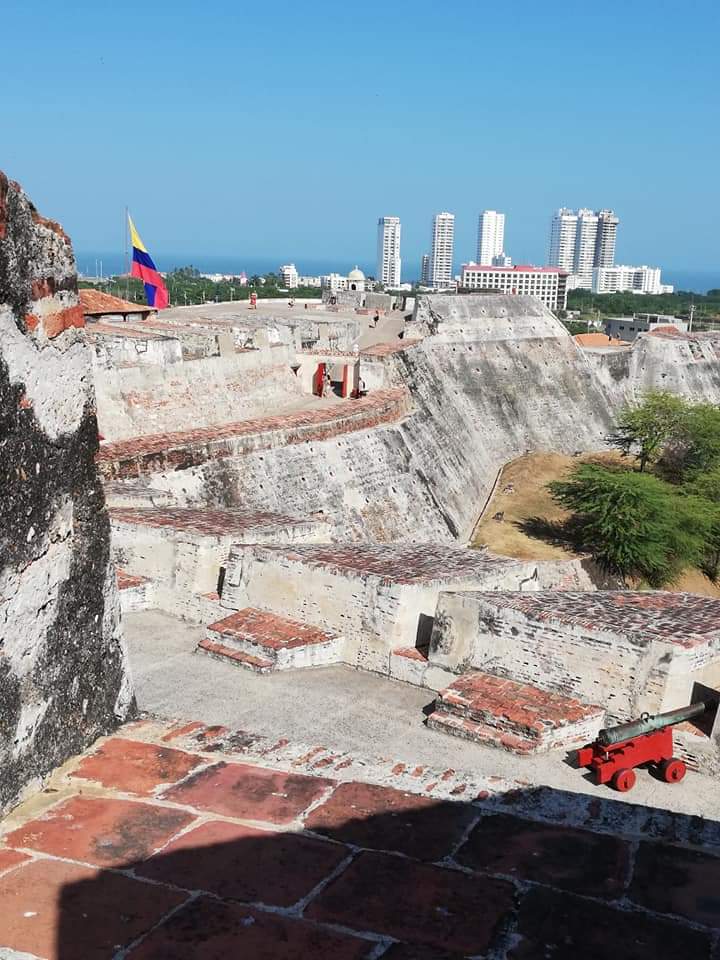 Fortress in Cartagena, Colombia