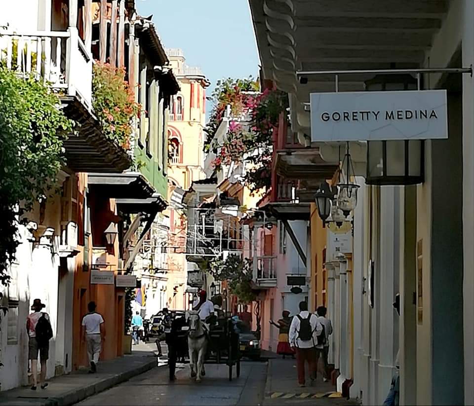 Horse and carriage in Cartagena, Colombia