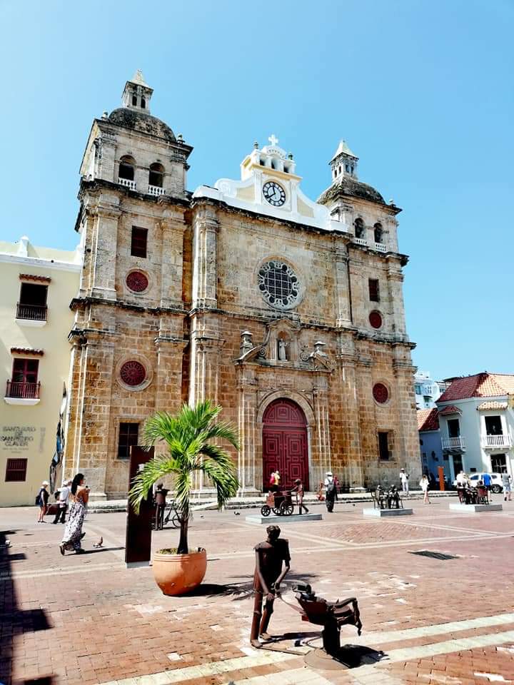 Cathedral in Cartagena, Colombia