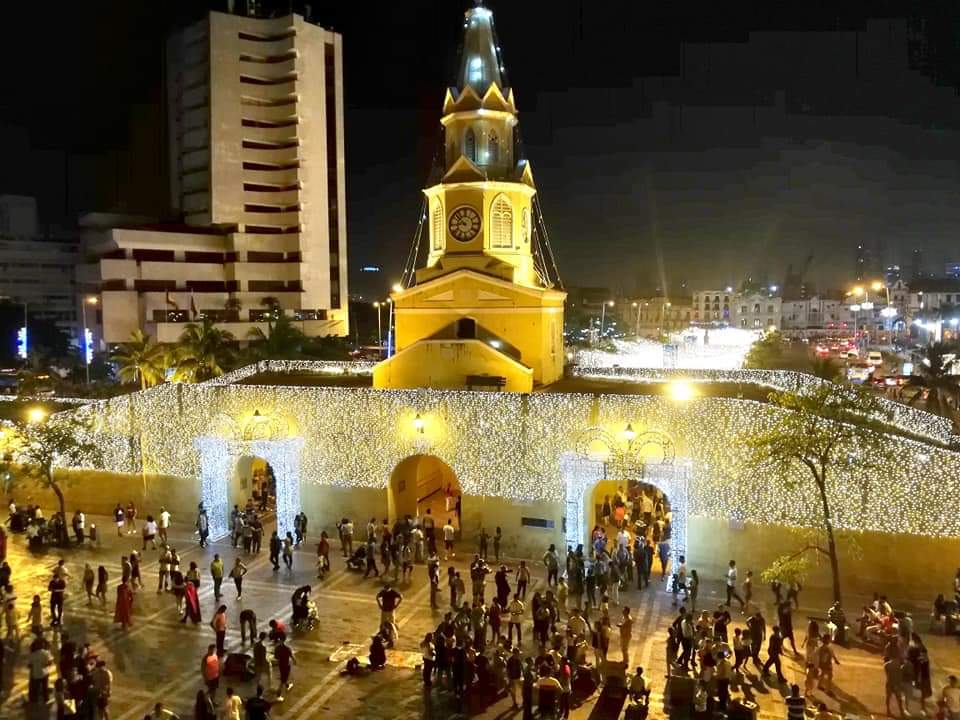 Cartagena by night Colombia