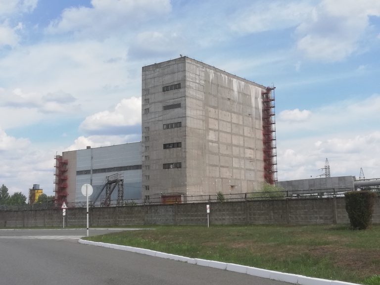 chernobyl recycling building