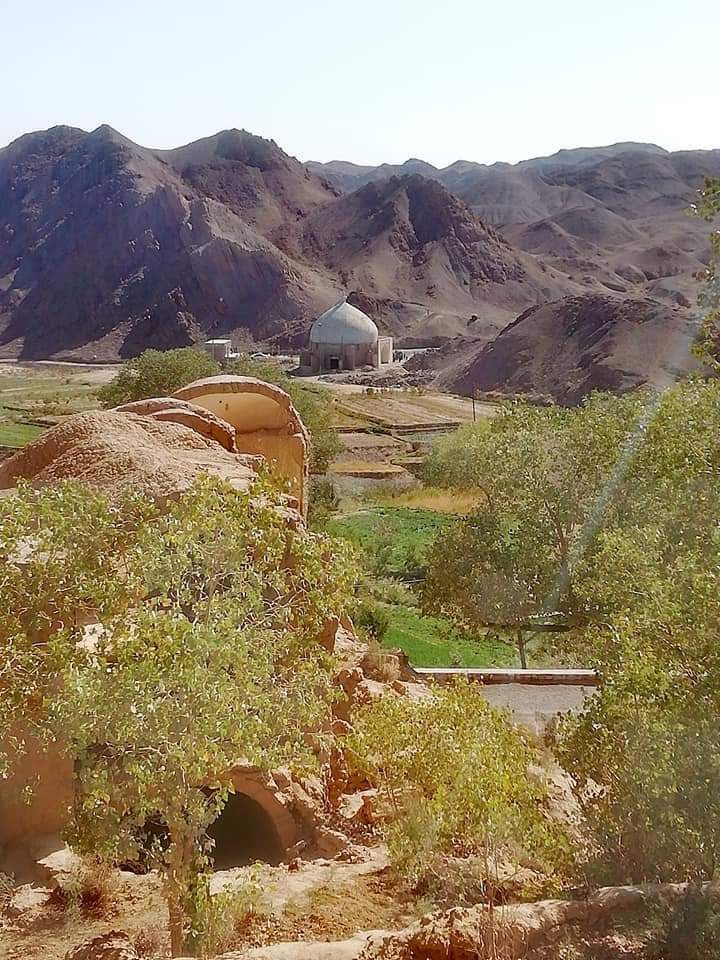 mosque with blue dome