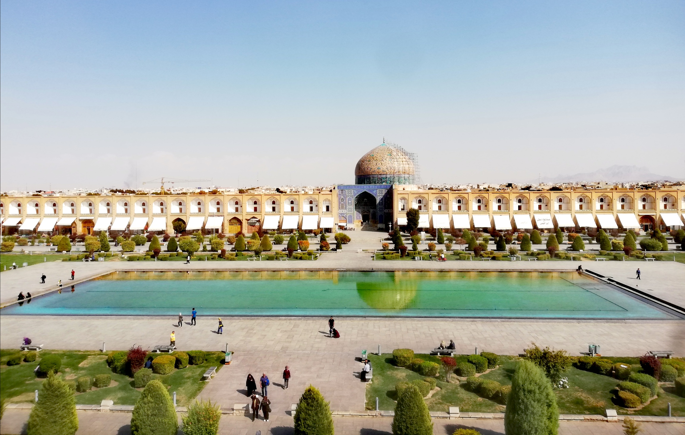 Naqsh - e - Jahan - the large public square in Isfahan