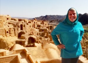 Lynn Stephenson in Yazd