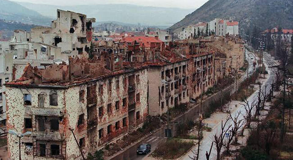 mostar ruins