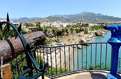 nerja balcony view