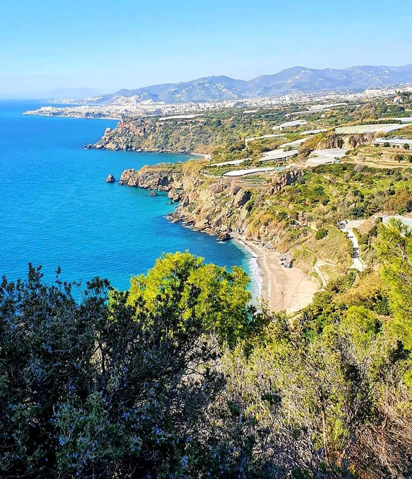view on my walk in nerja