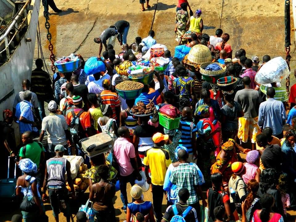 a ferry Sierra Leone style