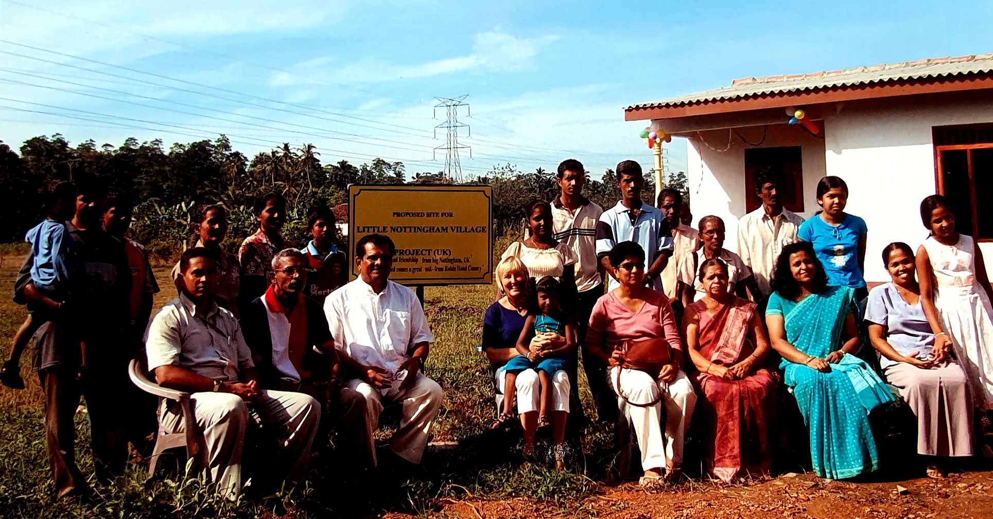 a ceremony in Sri Lanka