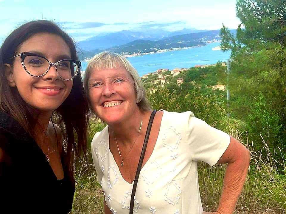 alessandro showing me the sights of la spezia