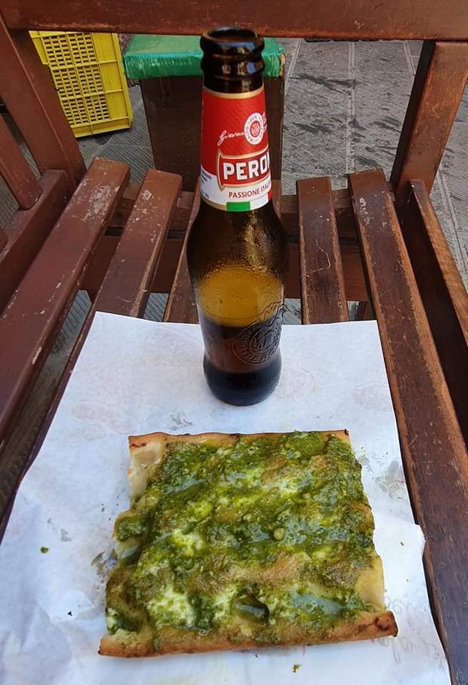 basil foccacia absolutely delicious
