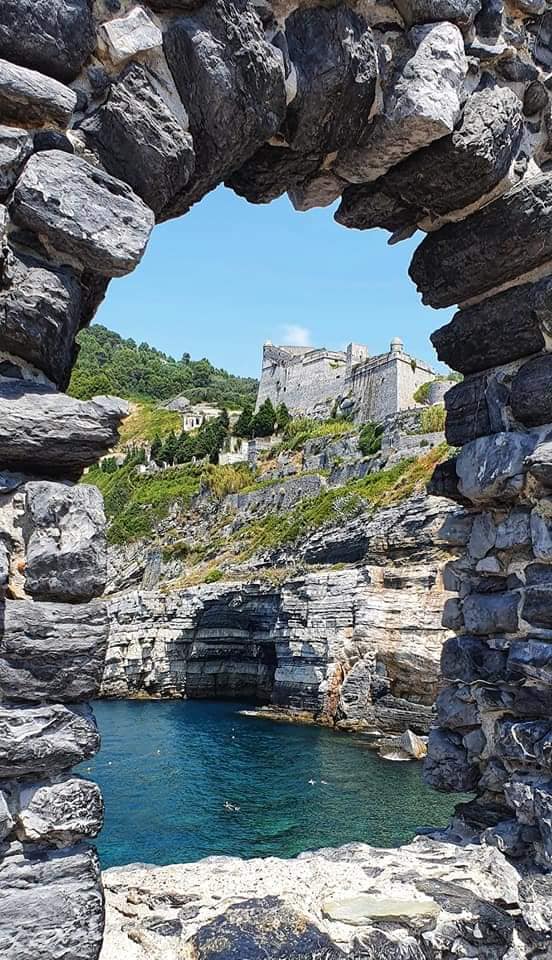 the castle at Portovenere
