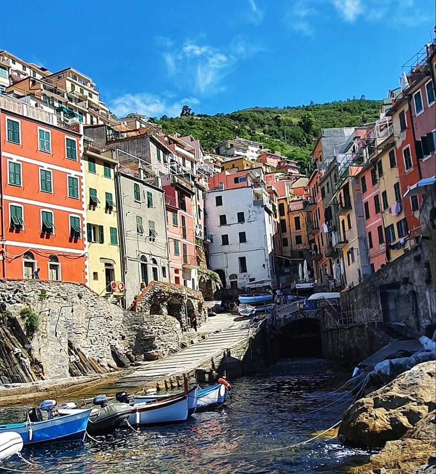 the pictureque village of riomaggiore