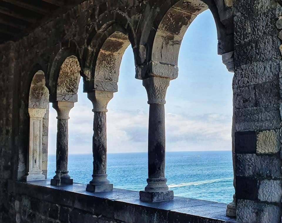 view from portovenere church