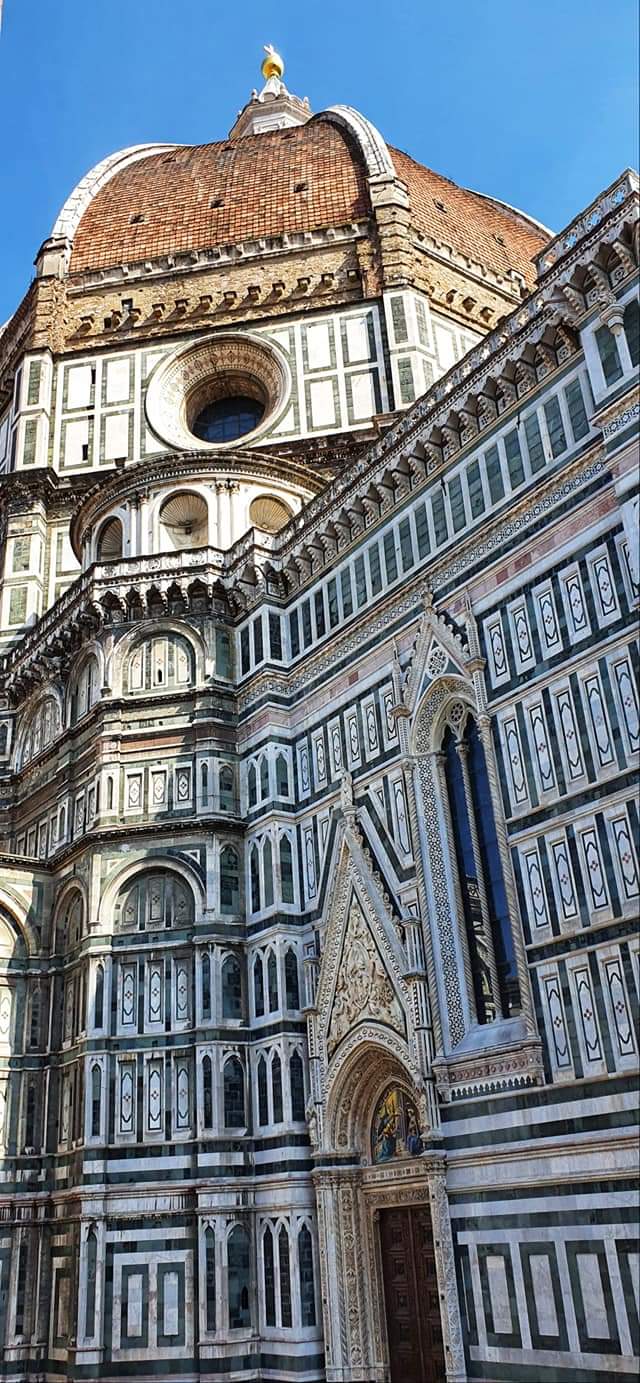 view of duomo from my hotel