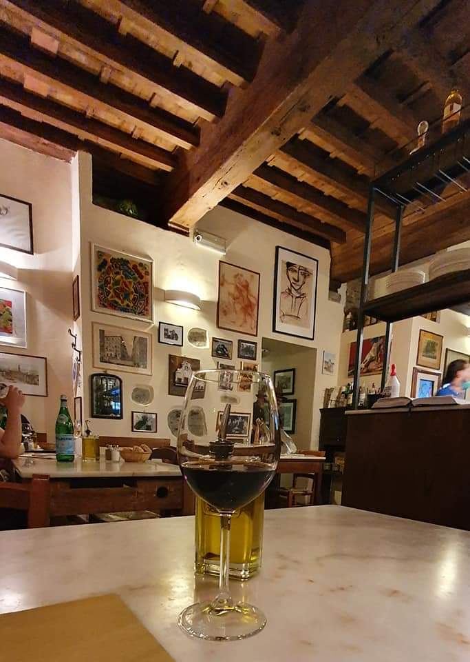 wine and art