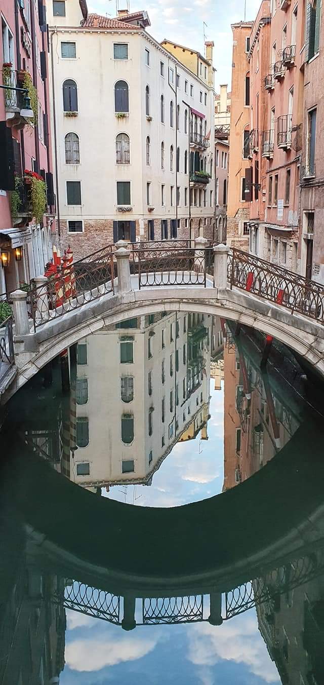 reflections in the canal
