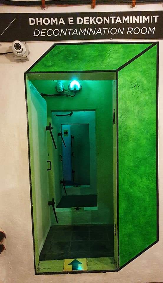bunkart 2 - decontamination room