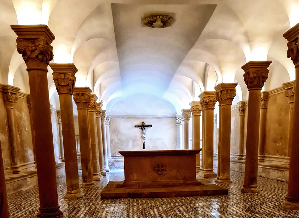 crypt in cathedral
