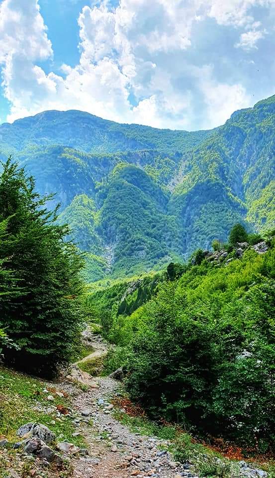 hike to valbona - portrait