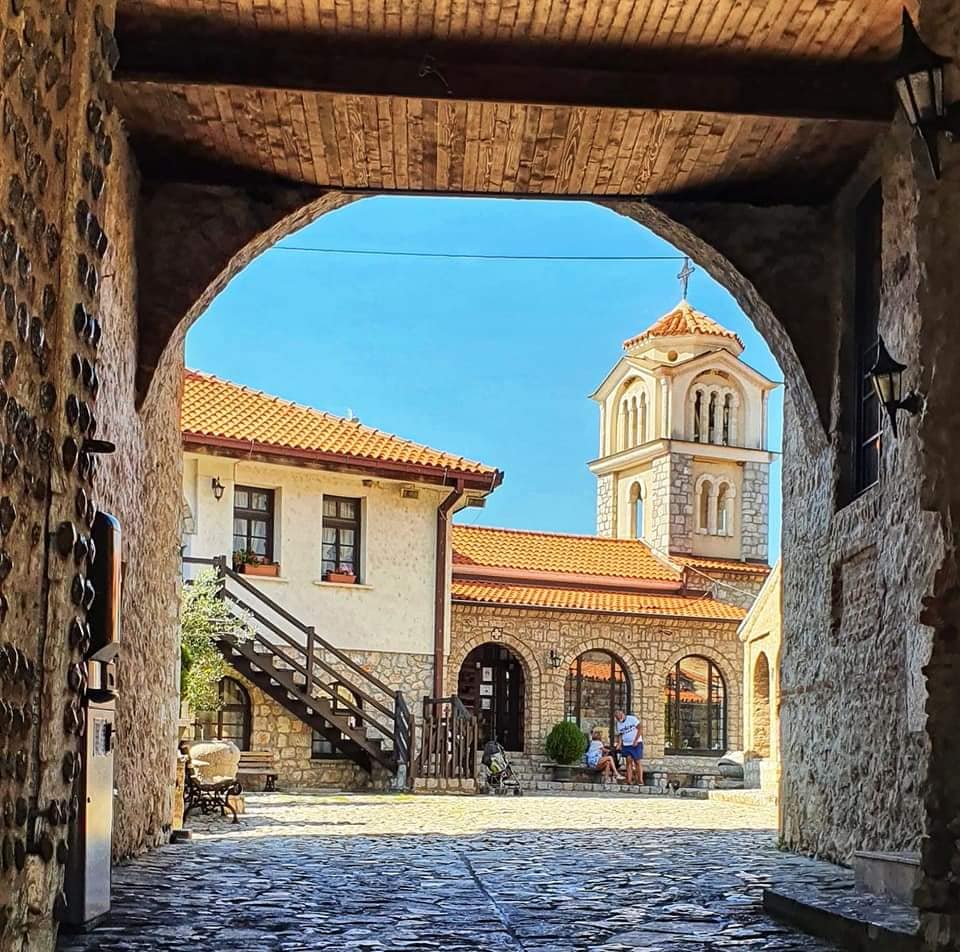 entrance to monastery