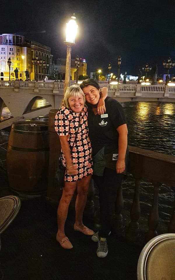 friendly waitress boat hotel