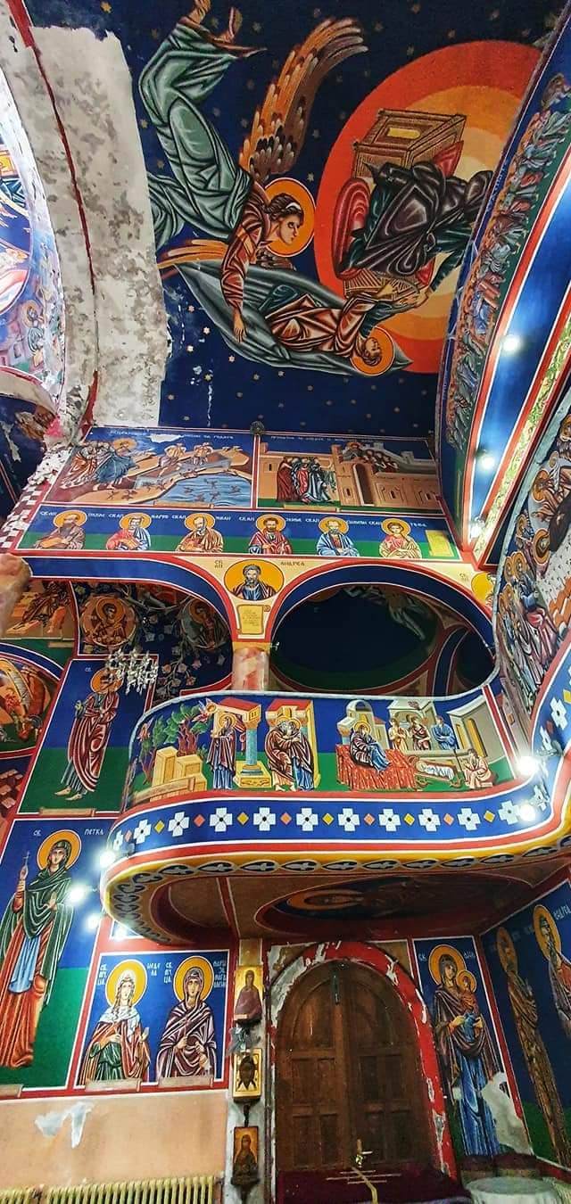 inside mavrovo new church