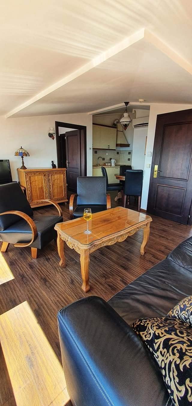 living room of lake ohrid apartment