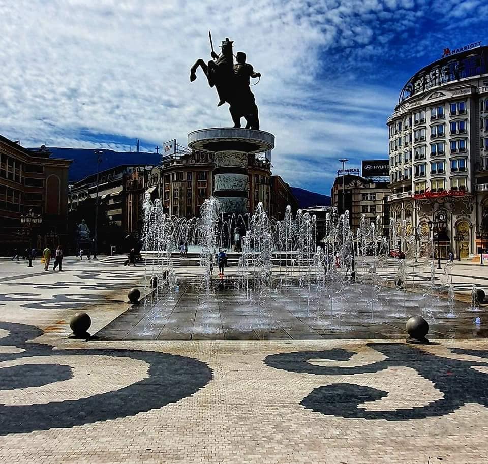 main square skopje
