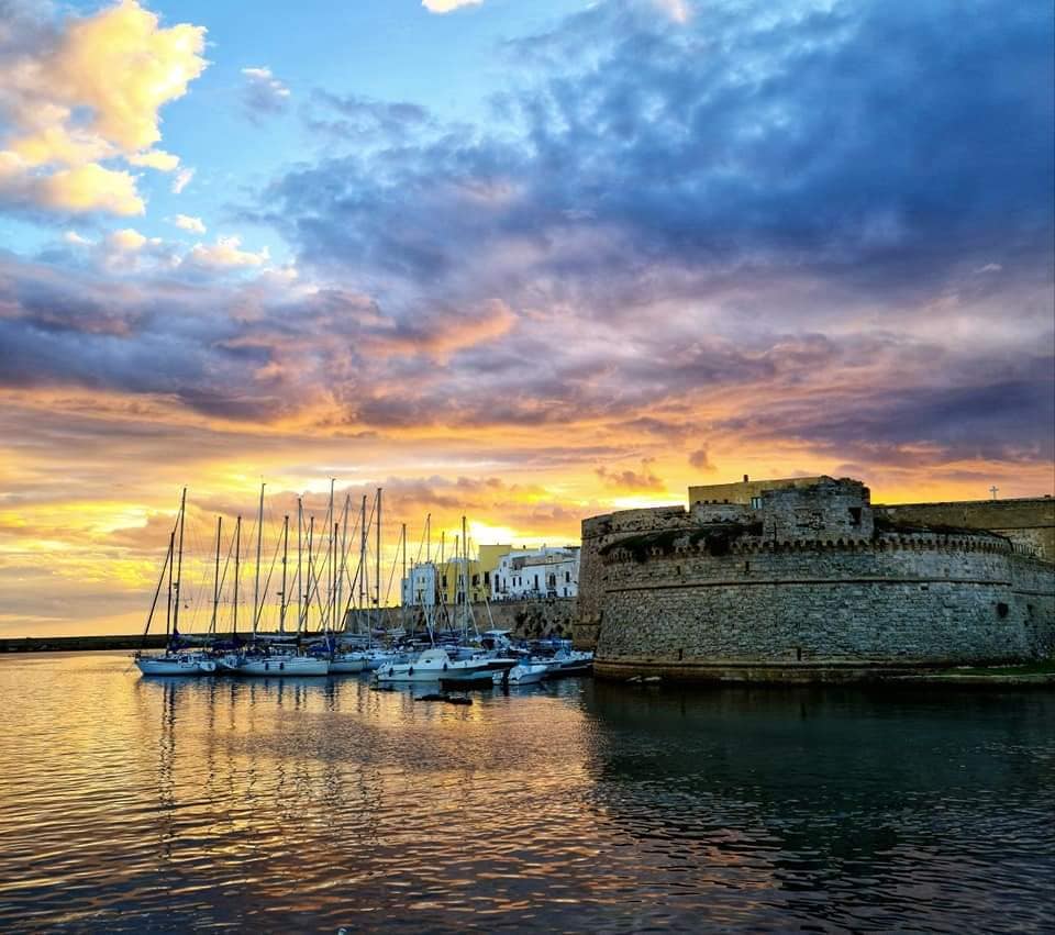 gallipoli beach at sunset
