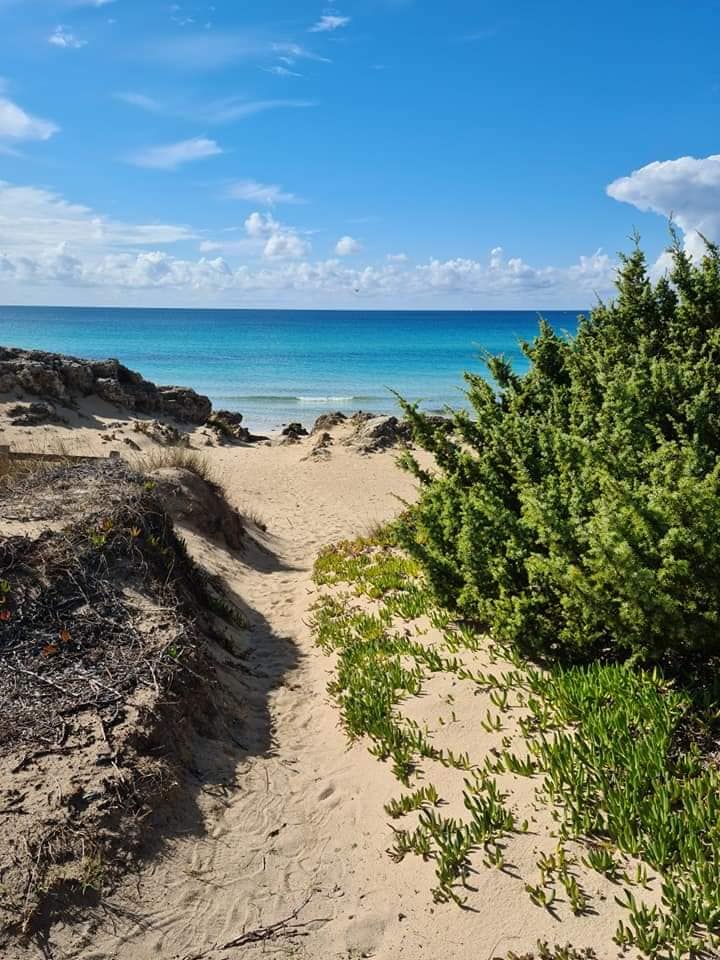 small secluded beach