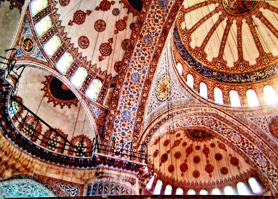 ceiling of the hagia sofia