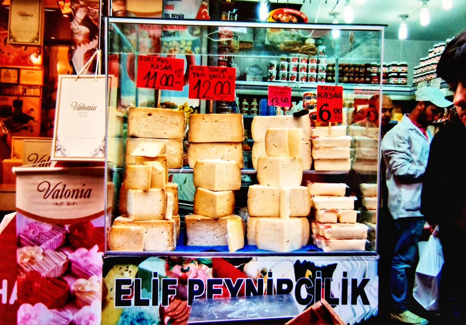 cheese stall istanbul
