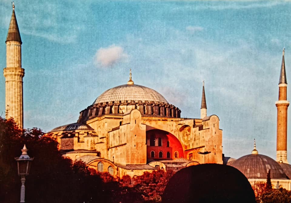 me by the hagia sofia
