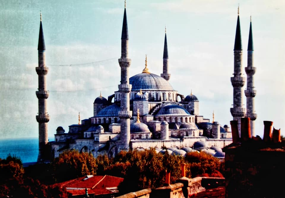 the beautiful blue mosque