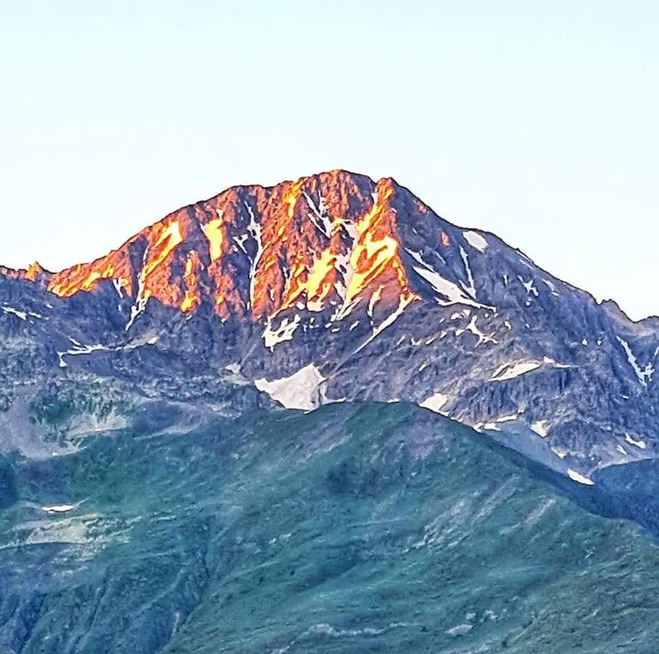 beautiful mountain vista in Svaneti