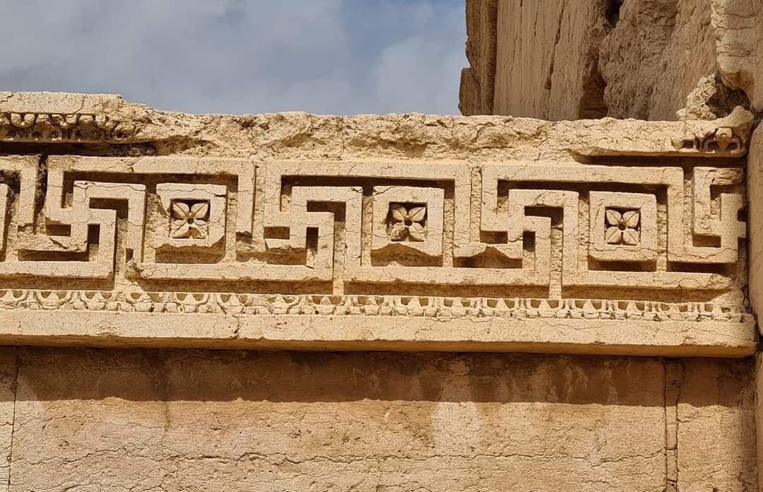 Ancient motifs at Palmyra, Syria
