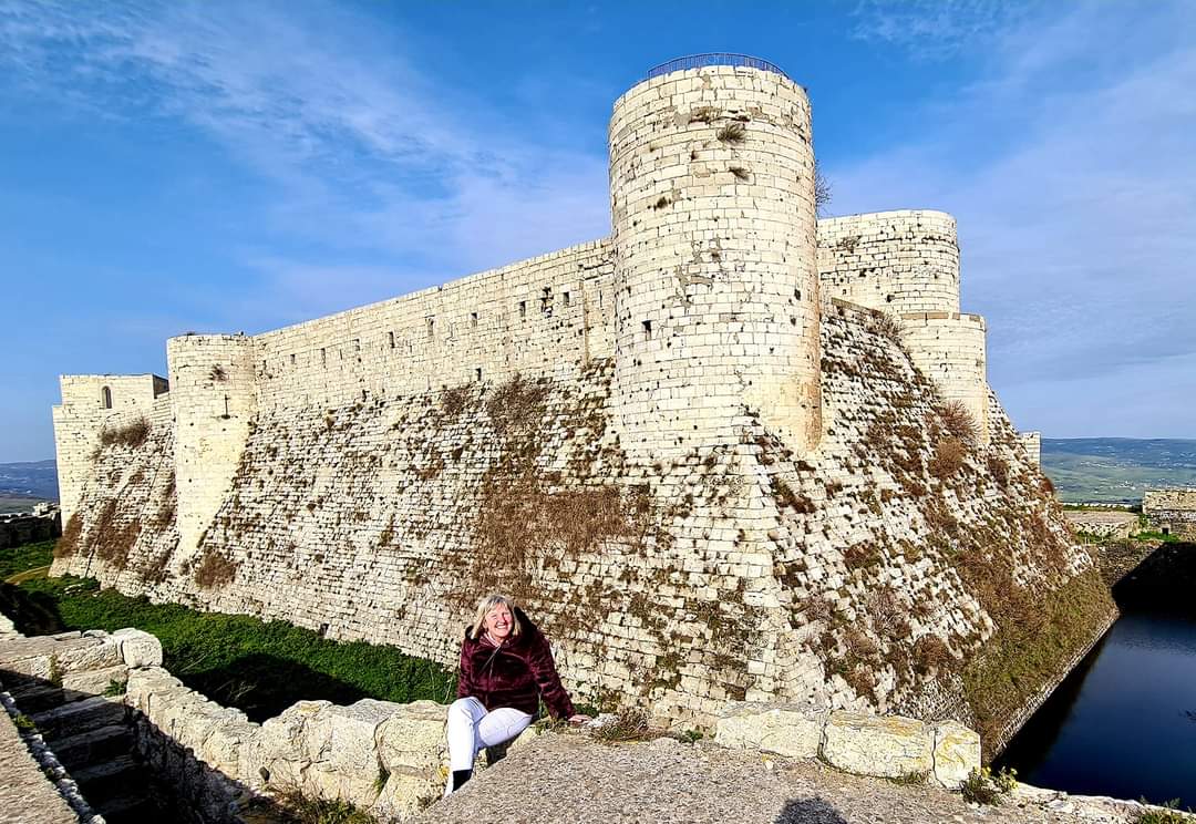 Me at Krak-des-Chevaliers crusader castle