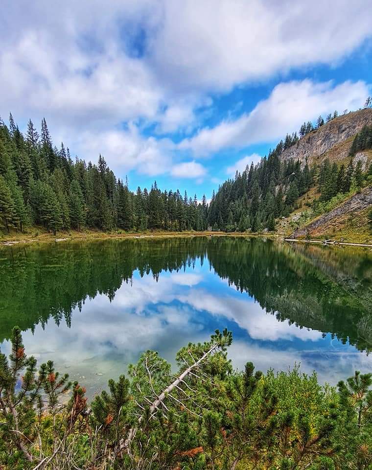 Leqinat lake in Kosovo