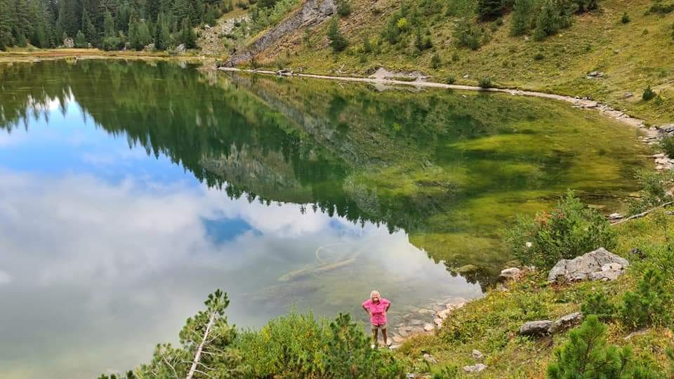 Me at Lake Leqinat, Kosovo