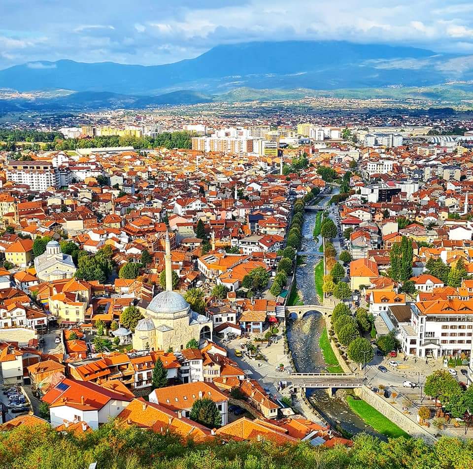 View from Prizren fortress, Kosovo