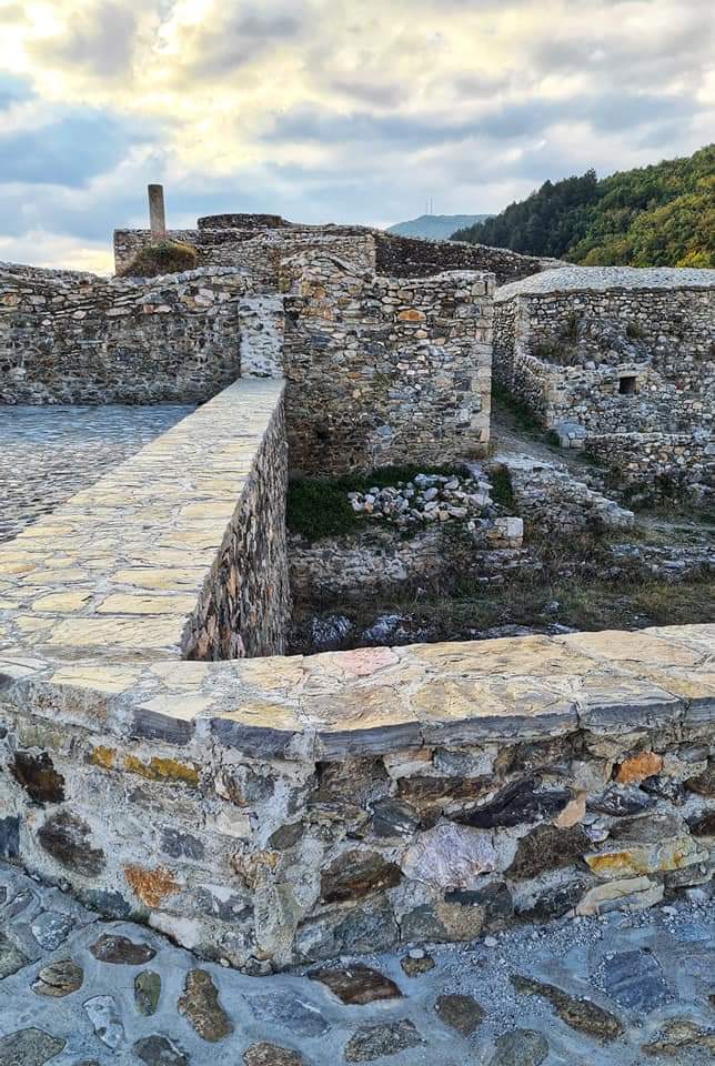 The battlements of Prizren fortress